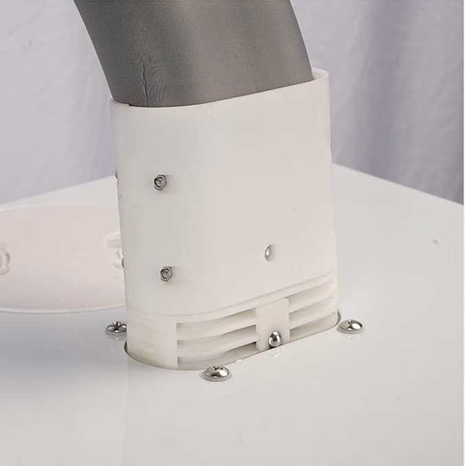 Immersion tube connection detail